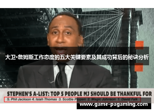 大卫·詹姆斯工作态度的五大关键要素及其成功背后的秘诀分析 大卫·詹姆斯工作态度的五大关键要素及其成功背后的秘诀分析