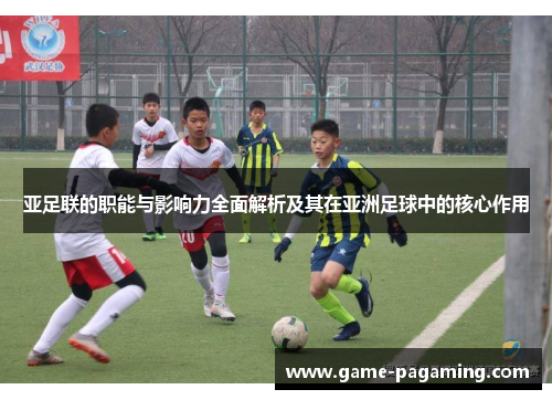亚足联的职能与影响力全面解析及其在亚洲足球中的核心作用