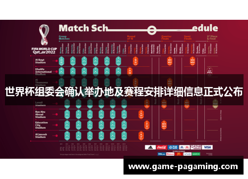 世界杯组委会确认举办地及赛程安排详细信息正式公布 世界杯组委会确认举办地及赛程安排详细信息正式公布
